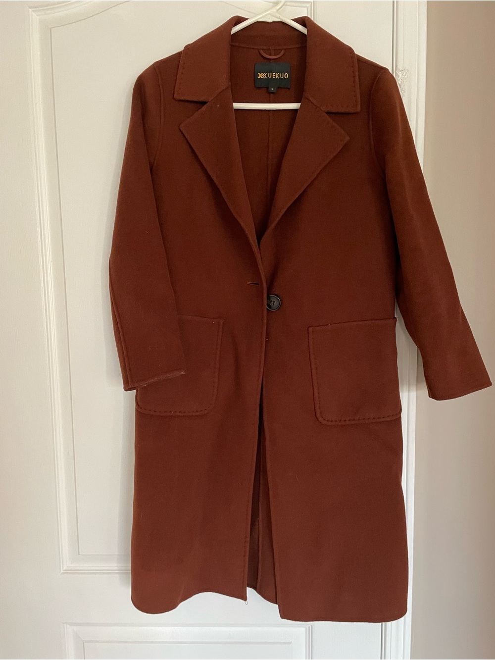 🍁 Women's Chocolate Brown Coat Like New